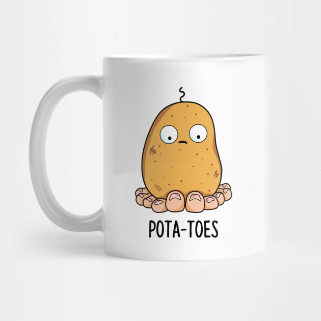 Potatoes Cute Potato With Toes Pun by punnybone